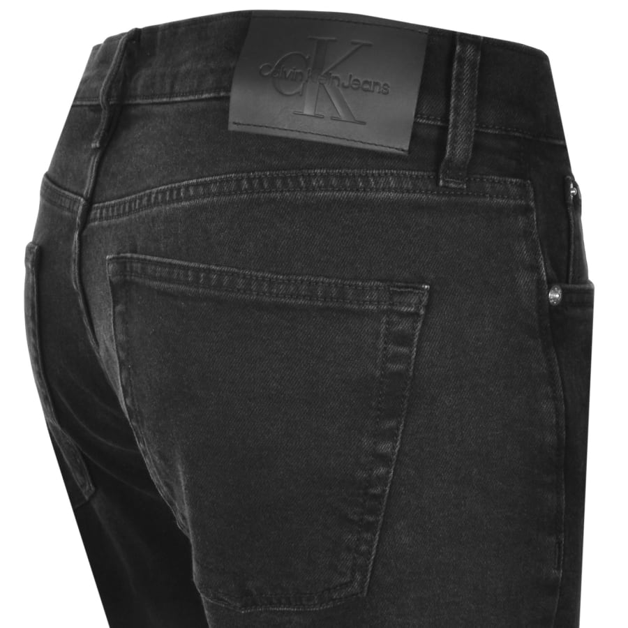 Calvin Klein Jeans Slim Tapered Fit Jeans Black | Mainline